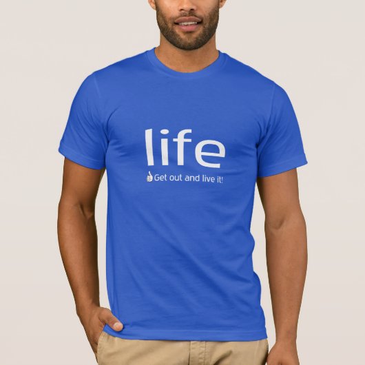 Levenslang Shirt (Voorkant)