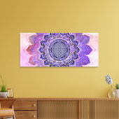 Levenslang - stijlmelkweg 1 canvas afdruk (Insitu (Woonkamer))