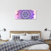 Levenslang - stijlmelkweg 1 canvas afdruk (Insitu (Slaapkamer))