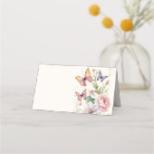 Levenslang van Vlinders bloemenvlees vrijgezellenf Plaatskaartje (Achterkant)