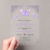 Levenslang van Vlinders Bruids Douche Uitnodiging (Insitu (Draagbaar))