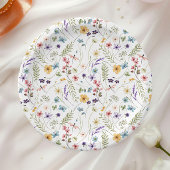 Levenslang van Vlinders Wildflower Vrijgezellenfee Papieren Bordje