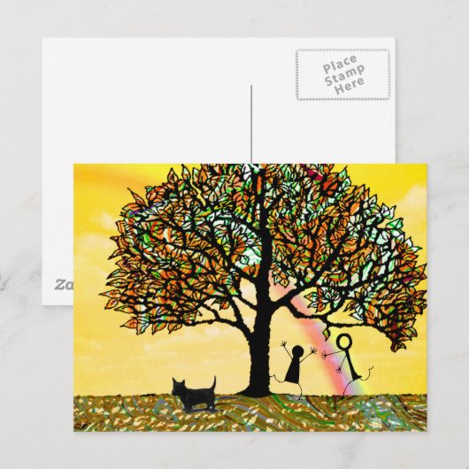 Levenslang vernieuwen briefkaart (Voorkant / Achterkant)