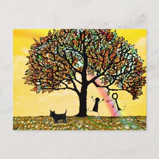 Levenslang vernieuwen briefkaart (Voorkant)