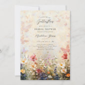 Levenslang vlinder perzik wilde bloem Vrijgezellen Kaart (Voorkant)