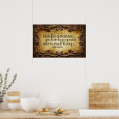 Levenslang zoals Inspirerend Poster in trappen (Keuken)