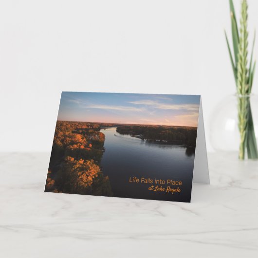 Levenslange Herfsten in gebruik Kaart (Voorkant)