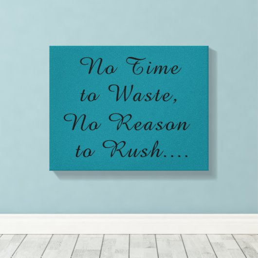 levenslange offertes canvas afdruk (Insitu (Houten vloer))