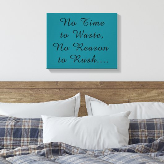 levenslange offertes canvas afdruk (Insitu (Slaapkamer))