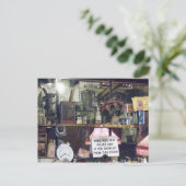 Levenslange vliegmarkt briefkaart (Staand voorkant)