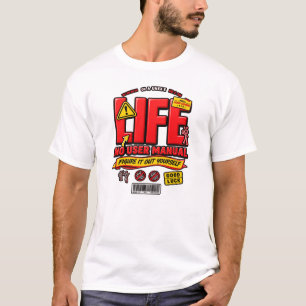 LEVENSLESSEN : GEEN HANDLEIDING T-SHIRT