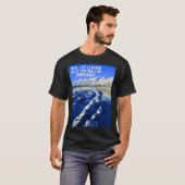 Levenslessen helpen je uithoudingsvermogen op te b t-shirt (Voorkant volledig)