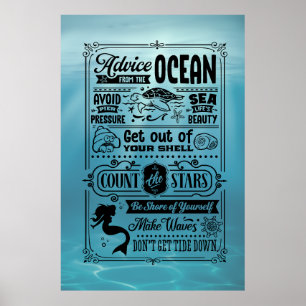 Levenslessen uit het Zee Poster