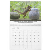 Levenslessen van Squiggy the Squirrel Calendar Kalender (Mar 2026)