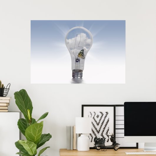 Levenslicht Poster (Thuiskantoor)