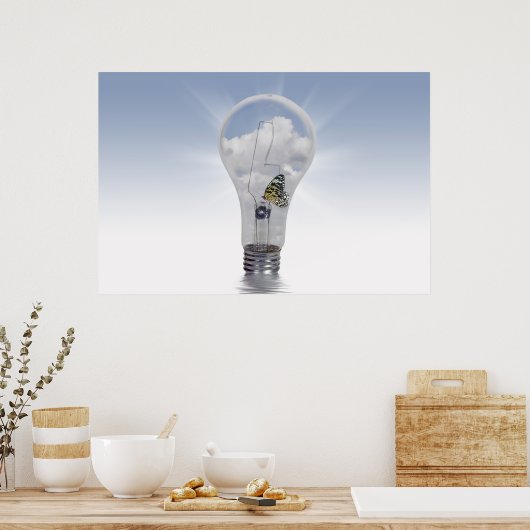 Levenslicht Poster (Keuken)