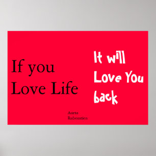 levensliefhebber poster