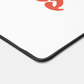 Levenslijn van de mensenrechten bureaumat (Hoek)