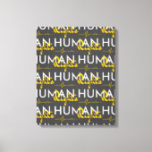 Levenslijn van de mensenrechten canvas afdruk (Voorkant)