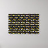 Levenslijn van de mensenrechten canvas afdruk (Voorkant)