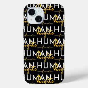 Levenslijn van de mensenrechten iPhone 15 case