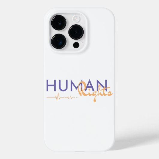 Levenslijn van de mensenrechten Case-Mate iPhone case (Achterkant)