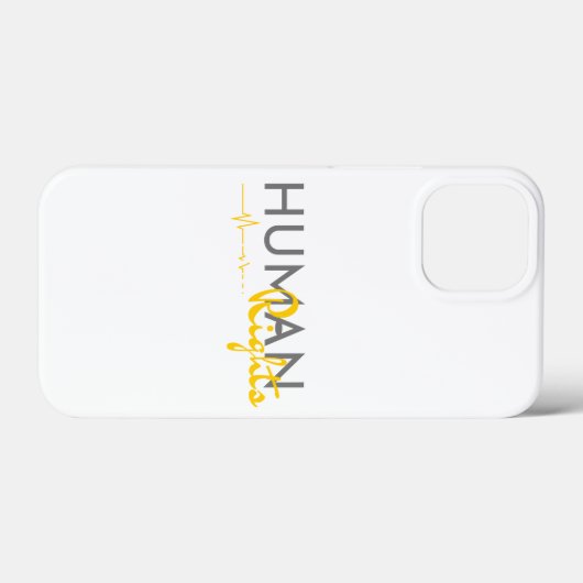 Levenslijn van de mensenrechten Case-Mate iPhone case (Achterkant (horizontaal))