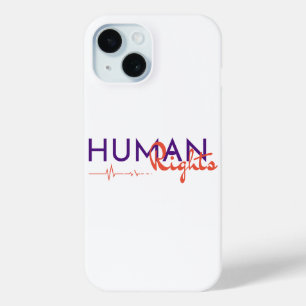 Levenslijn van de mensenrechten iPhone 15 case