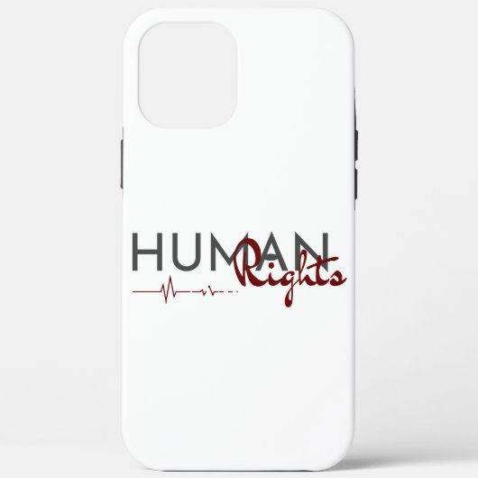 Levenslijn van de mensenrechten Case-Mate iPhone case (Achterkant)