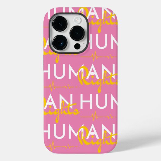 Levenslijn van de mensenrechten Case-Mate iPhone case (Achterkant)