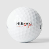 Levenslijn van de mensenrechten golfballen (Voorkant)