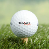 Levenslijn van de mensenrechten golfballen (Insitu Shirt)