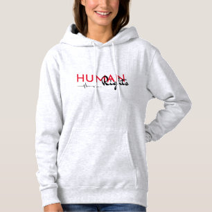 Levenslijn van de mensenrechten hoodie