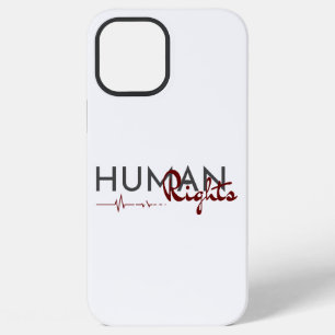 Levenslijn van de mensenrechten iPhone 12 pro max hoesje