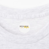 Levenslijn van de mensenrechten labels (Aangebracht)