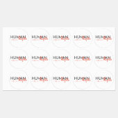 Levenslijn van de mensenrechten labels (Vel)