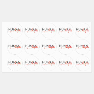 Levenslijn van de mensenrechten labels