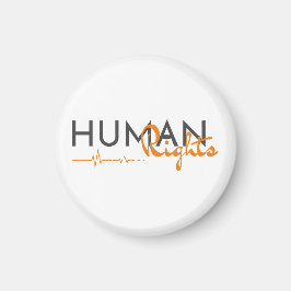 Levenslijn van de mensenrechten magneet