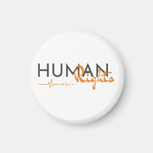 Levenslijn van de mensenrechten magneet (Voorkant)