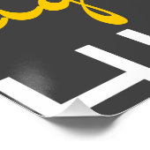 Levenslijn van de mensenrechten perfect poster (Hoek)