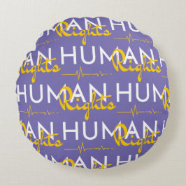 Levenslijn van de mensenrechten rond kussen