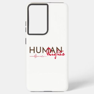 Levenslijn van de mensenrechten samsung galaxy hoesje