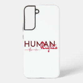 Levenslijn van de mensenrechten samsung galaxy hoesje