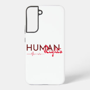 Levenslijn van de mensenrechten samsung galaxy hoesje