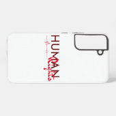 Levenslijn van de mensenrechten samsung galaxy hoesje (Achterkant horizontaal)