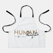 Levenslijn van de mensenrechten schort (Voorkant)