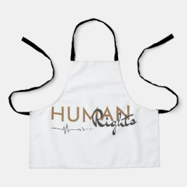 Levenslijn van de mensenrechten schort