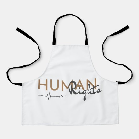 Levenslijn van de mensenrechten schort (Voorkant)