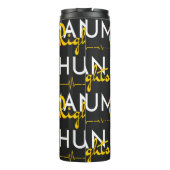 Levenslijn van de mensenrechten thermosbeker (Achterkant)