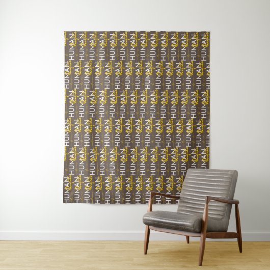 Levenslijn van de mensenrechten wandkleed (In situ)